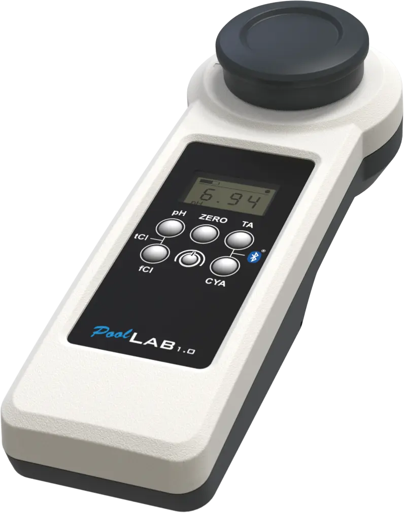 PoolLab® 1.0 Photometer with 13 Pool Parameters and Bluetooth Equipped